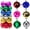 6cm/2.36inch-24Pcs, variant on Christmas Ball Ornaments - 24Pcs Shatterproof Plastic Christmas Ornaments Hanging Ball Decorations,Christmas Baubles for Xmas Tree, Holiday, Wedding, Party (Colorful, 2.36inch)
