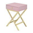 thumbnail image 2 of Coleen Pink & Gold Finish Accent Table, 2 of 5