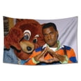thumbnail image 1 of Tapiz con forma de bandera para colgar en la pared, diseño de la bandera de Kanye, 90 x 150 cm, 1 of 1