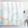 thumbnail image 1 of Ambesonne Abstract Shower Curtain, Geometrical Futuristic, 69"Wx84"L, Multicolor, 1 of 3