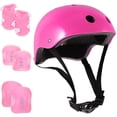 thumbnail image 4 of 1 Juego de casco para patinaje sobre ruedas, coderas, rodilleras, equipo protector para patinaje, almohadillas de seguridad para patinete para niños, 4 of 7
