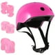 thumbnail image 4 of 1 Juego de casco para patinaje sobre ruedas, coderas, rodilleras, equipo protector para patinaje, almohadillas de seguridad para patinete para niños, 4 of 7