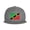 Gray, variant on Snapback Hat Saint Kitts And Nevis Flag Adjustable Flat Bill Brim Hat for Men Women Casual Wear Black
