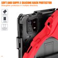 thumbnail image 4 of XYX Case for Xiaomi Pad 6/Xiaomi Pad 6 Pro 5G 2023 11.0 inch with 360 Degree Rotating, Hand Strap, Shoulder Strap, Red, 4 of 6