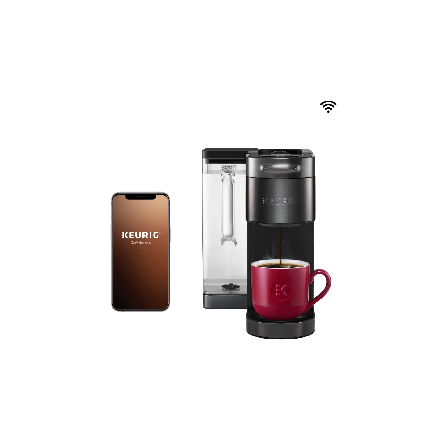 Keurig stainless steel coffee maker hot sale