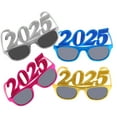 4pcs 2025 New Year Glasses Happy New Year's Eve Glasses 2025 Party