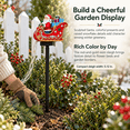 thumbnail image 4 of 2026 New Santa’s Flying Sleigh Gift Cascade–Solar Christmas Garden Light, Waterproof Outdoor Yard Stake Lamp, Warm Glowing Festive Decor For Lawn And Holiday Home Decor, 4 of 9