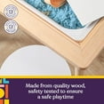 thumbnail image 5 of Special Supplies Wooden Sensory Activity Table for Kids and Toddlers with 2 Plastic Buckets, Easy Build Frame, 2 Stools, Toys and Markers Included, Hands-On Learning Water, Sand, and STEM Play, 5 of 10