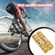 thumbnail image 3 of Wosthever Reposapiés para bicicleta de aleación de aluminio, 2 uds., fácil instalación para bicicletas de carretera y de montaña, Etc. Ciclismo Oro, 3 of 6
