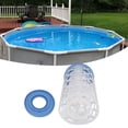 thumbnail image 1 of Filtre de Piscine, Cartouche de Filtre de Piscine Résistante à la Chaleur Couverture en PVC Détachable pour la Natation, 1 of 7