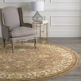 thumbnail image 3 of Mark&Day Wool Rugs, 8x10 Wainwright Traditional Multicolor Area Rug, Brown Multi Carpet for Living Room, Bedroom or Kitchen (7'9" x 9'9"), 3 of 3