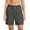 8# Dark Gray, variant on Bermuda Shorts for Women Petite Summer Quick Dry Cargo Shorts with Pockets Outdoor Elastic Waist Knee Length Pull On Hiking Shorts Brown M