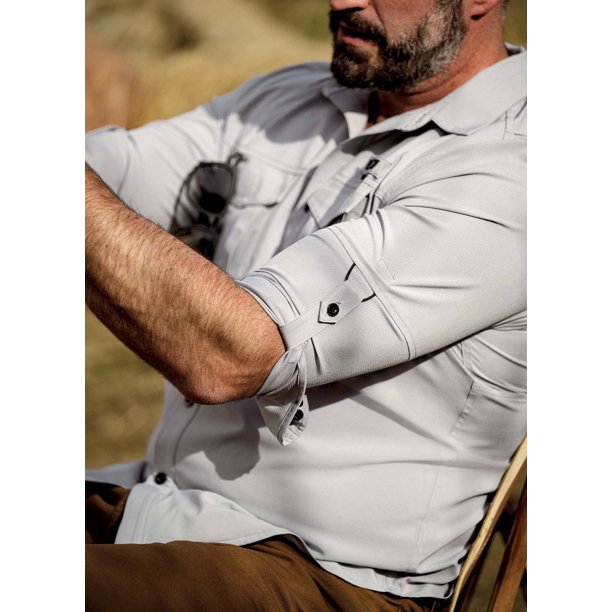 Jockey Men Outdoors Long Sleeve Fishing Shirt