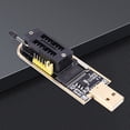 thumbnail image 2 of Tuhaojin CH341A Programador USB Placa Base Enrutamiento LCD BIOS FLASH 24 25, 2 of 9