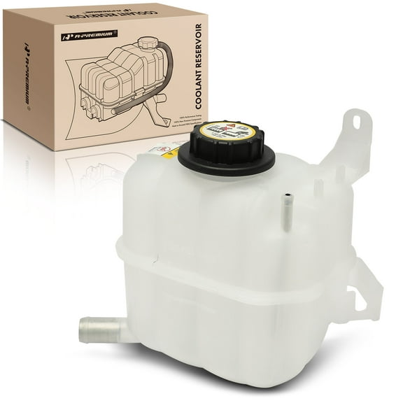 A-Premium Coolant Expansion Tank with Cap Replacement for Ford Freestar Windstar Mercury Monterey 1999-2007 Front