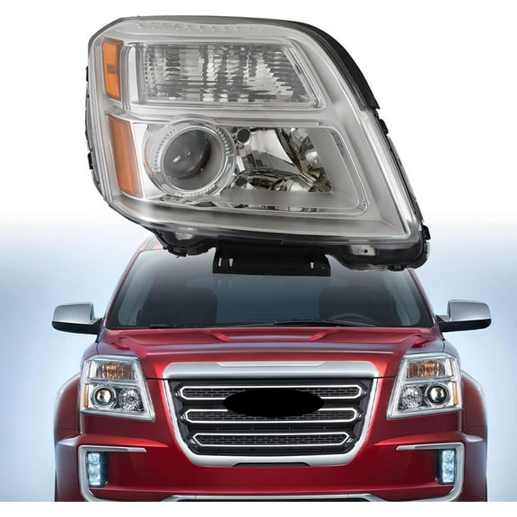 SHZAITOR Headlight Assembly Replacement for 2016-2017 Terrain Halogen Headlights Right Passenger Side
