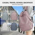 thumbnail image 5 of School Backpack Womens, Causal Travel School Bags 15.6 Inch Laptop Backpack for Student Lightweight Rucksack Water Resistant Bookbag College Men Work Daypack, 5 of 7