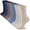 A-deep color, variant on Womens Crew Cotton Knit Socks Casual Breathable Ladies Socks 7 Pairs, Size 7-9