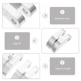 thumbnail image 2 of OUNONA 6Sets Metal Clutch Shoe with Spring Kit Plated Silver Engine Car Upgrade Parts for Rc Model, 2 of 8