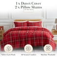 thumbnail image 2 of Vilano Plaid Printed Comforter Set by SouthShore Fine Linens, 2 of 9