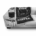 thumbnail image 3 of Galaxy Soft Flannel Fleece Throw Blanket, Come to the Dark Side We Have Coffee Funny Words Space Clash Between Black White, Cozy Plush for Indoor and Outdoor Use, 50" x 70", Black White, by Ambesonne, 3 of 6