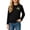 Black, variant on Auroural Girls Shirts Size 10-12 Long Sleeve Girls Crew Neck Long Sleeve Cotton Top Cute Bow Embroidery Casual Basic Tee Shirt Girls Basic Top