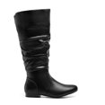 thumbnail image 3 of Botas DREAM PAIRS BLVD-W de caña alta con cremallera y forro cálido para pantorrilla ancha, 3 of 6