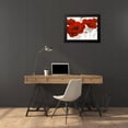 thumbnail image 4 of Zacher-Finet, Isabelle 24x19 Black Modern Framed Museum Art Print Titled - Pavot d hiver V, 4 of 5
