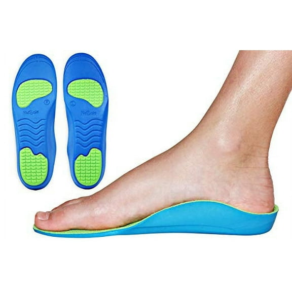 KidSole Neon Fix - Max Arch Support Orthotic Insole to Fix Pronation - 18 CM (Kids Size 9.5-12)