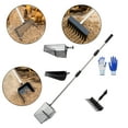 thumbnail image 2 of Stainless Steel Chicken Heavy Duty Manure Shovel With Ergonomic Grip For Farm Waste Management, 2 of 8