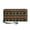 Bison Pattern, variant on POLERO Dachshund Clover Pattern Long Purse, Zip Around PU Leather Women's Wallets for Shopping Travel, Large Capacity Womens Wallets
