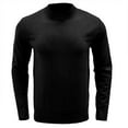 thumbnail image 4 of GaThRRgYP Workout Tops for Women,Mens Blouses Plus Size,Men's Long Sleeve Crew Neck Pullover Sweater Solid Color Top, 4 of 4