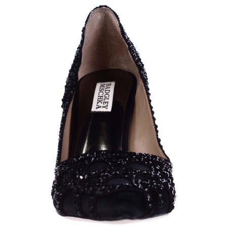 badgley mischka rouge embellished pumps