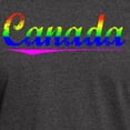 thumbnail image 3 of CafePress - Canada, Rainbow, Dark T Shirt - Men's Classic Graphic Cotton T-Shirt, 3 of 4