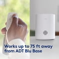 thumbnail image 5 of ADT Blu Keychain Remote, Key Fob with Panic Button, One-Touch Arm and Disarm, ADT Base Compatible, (Plan Required), 5 of 8