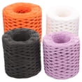thumbnail image 4 of 4 Rolls of Gift Packing Ropes Colored Gift Wrapping Cords Multi-use Gift Box Packing Strings Decors, 4 of 8