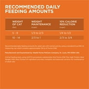 Purina ONE, Healthy Weight Plus Ideal Weight With Chicken Dry Cat Food High Protein, Weight Control Formula, 16 lb Bag