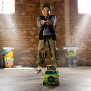 Teenage Mutant Ninja Turtles Toy, Pizza Blaster RC Vehicle with 6 Foam Pizza Launchers, TMNT Remote Control Toy for Kids, Mutant Mayhem, Ages 5+