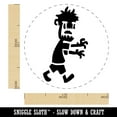 thumbnail image 2 of Cute Zombie Monster Undead Walking Halloween Self-Inking Rubber Stamp Ink Stamper - Red Ink - Medium 1 Inch, 2 of 7