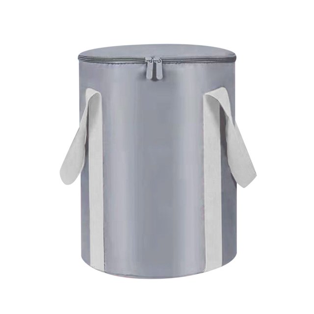 Home Bolsa para Baño de Pies Cubo Plegable Portátil con Tapa Bolsa para Baño de Pies Cubo Térmico de Viaje para Baño de Pies