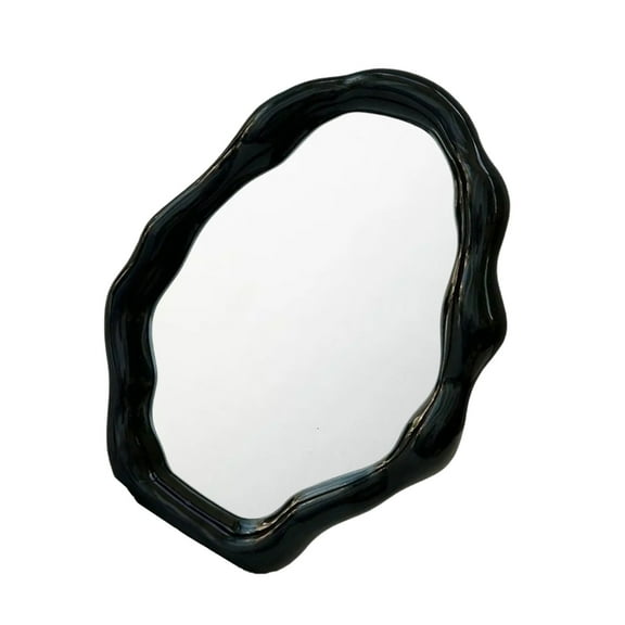 Vanity Makeup Mirror with Stand,Portable Folding Mirror Bathroom Shaving Mirror