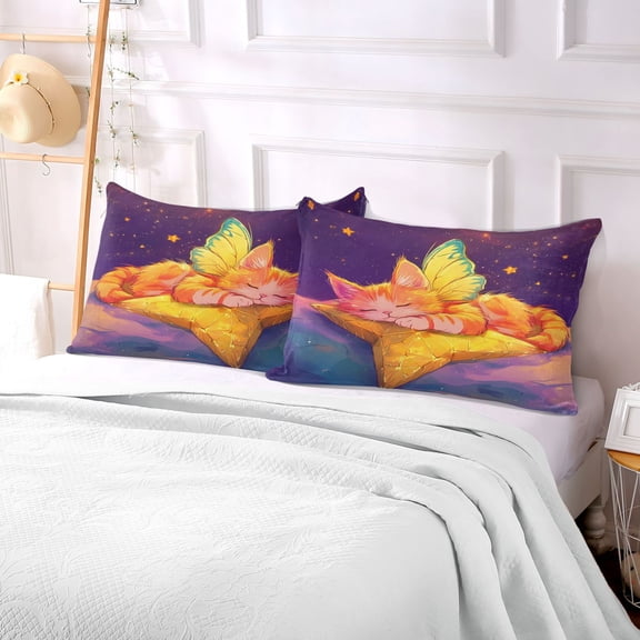 Pillow Case Plush Pillow Butterfly Dreams Case standard size/King size/Queen size Bed Pillow Pillowcases