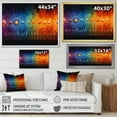 thumbnail image 4 of Designart "Radiant Rainbow Of Hindu Chakras I" Hinduism Floater Framed Wall Art Living Room, 4 of 5