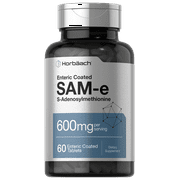 SAM-e 600mg | 60 Capsules | S-Adenosylmethionine | by Horbaach
