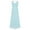 Sky Blue, variant on YEAHDOR Kids Lace Chiffon Flower Girls Dress Princess Pageant Birthday Party Maxi Dress Bridesmaid Ball Gown Navy Blue 10