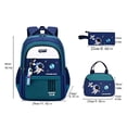 thumbnail image 4 of Tdxkok Campus Life,Astronaut Backpack Set 3 In 1 Backpack With Lunch Bag And Pencil Case For Daily Carry And Travel, 4 of 6
