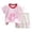 Pink, variant on Ruyang Kids Girls Boys Cotton Lounge Set Short Sleeve Graphic Tee + Elastic Waist Shorts Toddler Loungewear Cute Sleepwear