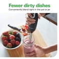thumbnail image 5 of Kitchen Collection Immersion Blender with 2 Speeds, 250 Watts, Includes Blending Wand and Whisk Attachments, 5 of 7