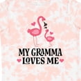 thumbnail image 4 of Inktastic Gramma Loves Me Girl Flamingo Girls Toddler T-Shirt, 4 of 5