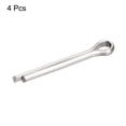 thumbnail image 3 of Unique Bargains Split Cotter Pin, 4x30mm 316 Stainless Steel Clip Fastener Fitting, Silver 4Pack, 3 of 5